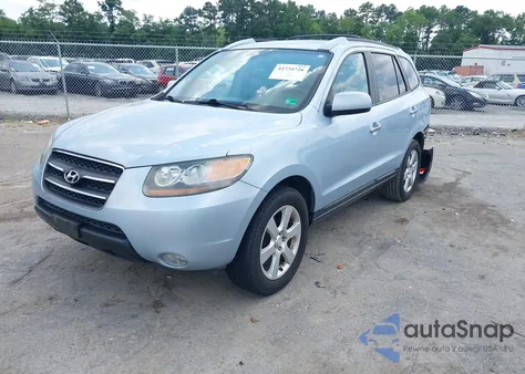 2007 Hyundai Santa Fe Limited/Se из США, поврежденный, VIN 5NMSH13E97H084795